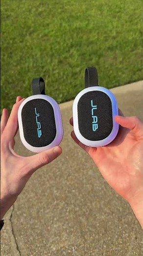 Stereo 2 Pack: JLab Pop Party Bluetooth speakers