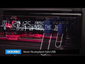 JVC KD-R770BT Display and Controls Demo | Crutchfield Video