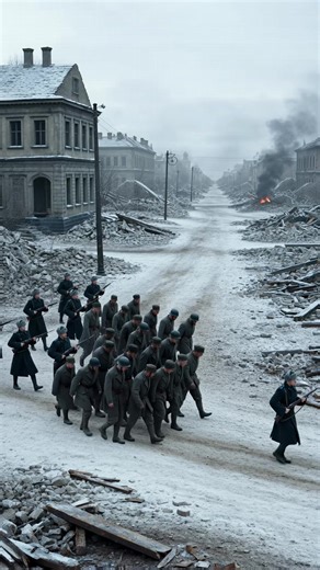 German prisoners of war after the Battle of Stalingrad, 1943. | The Golden Path