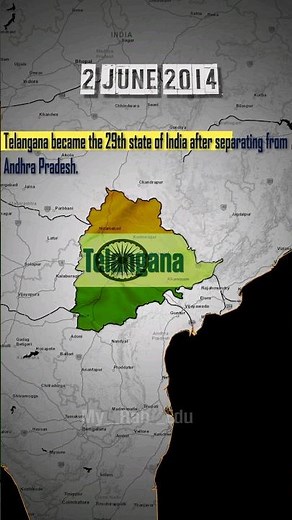 Telangana state 33 districts.. #telanagana #geography #facts