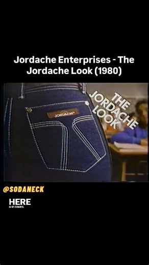 Sodaneck on Instagram: "Step back into the fashion-forward era of the 1980s with Jordache Jeans! This iconic commercial showcases "The Jordache Look"—a perfect blend of style, confidence, and the unmistakable attitude of the decade. With its catchy jingle and glamorous models, this ad defined a generation of denim fashion. #JordacheLook #1980sFashion #VintageJeans #RetroCommercial #DenimStyle #JordacheJeans #80sVibes #ThrowbackAds #ClassicTV #AdvertisingHistory"