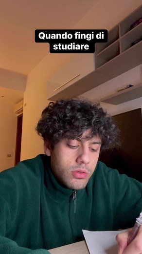 Quando fingi di studiare | Mario Caruso