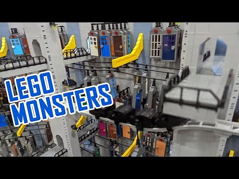 Huge LEGO MONSTERS INC. Door Warehouse