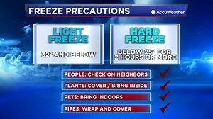 Weather U: What's the difference between a hard and light freeze?