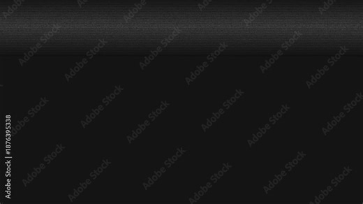 Dark TV Static Noise Animation with Horizontal Tracking Lines, VHS Distortion, Signal Interference, Chaotic Broadcast Error, Retro Analog Overlay