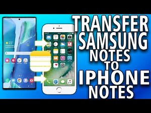 How To Transfer Samsung Notes to Iphone Notes (very simple)