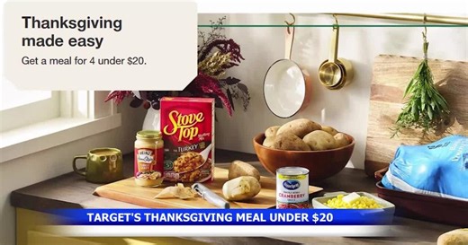 Target offers Thanksgiving dinner deal for under $20