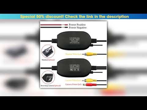 2 4g Wireless — First Look (2025): 2.4G Wireless Car Rear View Camera Color Video
