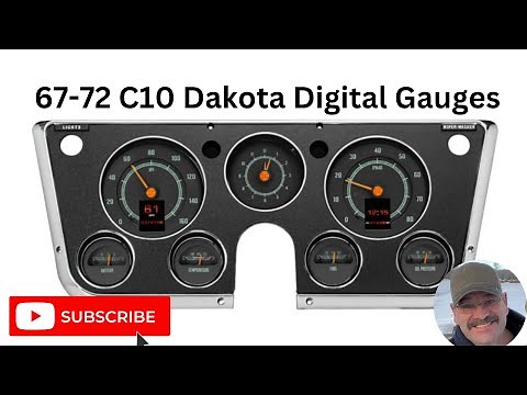 How I Installed Dakota Digital Guages in a 67-72 C10 - Super Detailed!