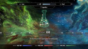 Power leveling alchemy with salmon row garlic Nordic barnacle while power training other skills between player levels