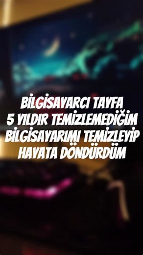 Eğitici_dayi on Instagram: "5 Yıldır kullandığım bilgisayarımı temizleyip hayata dönderdim -reklam Değil- #kesfet #pc #keşfet"