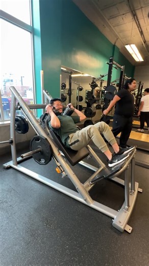 PureGym US on Instagram: "Fit-mas Day 3: A shiny new hack squat 💪 ​ #gym #squat #gains #motivation"
