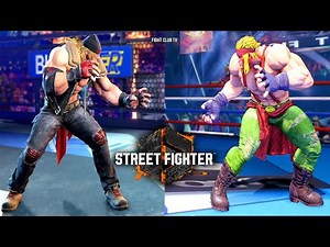 ALEX Gameplay Comparison (SF5 - SF6)