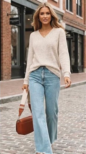 Women’s V-Neck Long Sleeve Tunic Sweater – Dressy Casual Fall Work Top 2026