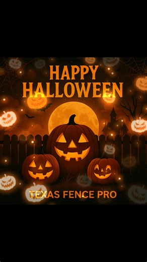 “One, two… Fence Pro’s coming for you…” 🕯️ This Halloween, don’t let your fence turn into a nightmare. Keep your yard safe, your pets protected, and the monsters out — with fences Built Texas Tough. 💪 Wishing everyone a spooky, safe, and fun Halloween from all of us at Texas Fence Pro. #TexasFencePro #HappyHalloween #BuiltTexasTough #DFWFences #FenceGoals #SpookySeason #NightmareOnFenceStreet #DFWBackyards #HalloweenVibes | Texas Fence Pro