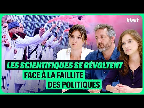LES SCIENTIFIQUES SE RÉVOLTENT FACE À LA FAILLITE DES POLITIQUES