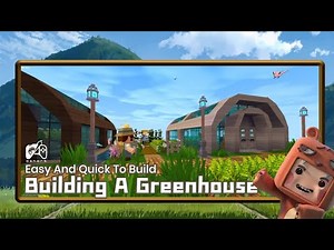 Simple Greenhouse Building Ideas - Mini World x Minecraft