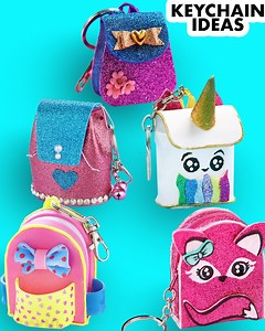DIY Keychain Ideas | 5 Keychain Craft Ideas | Gift Bag Ideas #diy #diyvideo #diycraft #diytutorial #artandcraft #keychains #backpack #giftbag #giftideas #gifting #gifts #craftideas #crafts #crafting #handmade #howto #tutorial | D.I.Yay