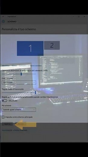 Come Estendere Schermo su Windows 10