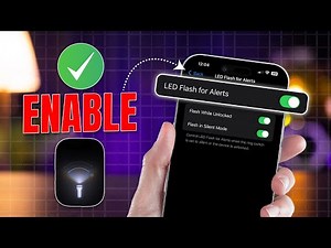 How to Enable LED Flash Notifications on iPhone | Visual Alerts for Incoming Calls