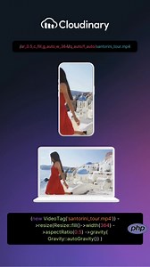 Don’t fight the stack—lean into it. Cloudinary’s PHP SDK makes video transformation and delivery feel native. Because it is. | Cloudinary