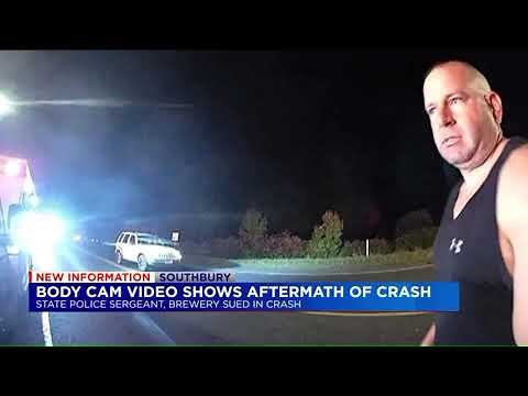 Connecticut State police release bodycam footage from sergeant-involved in Southbury crash
