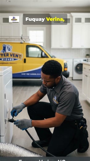 Dryer Vent Installation To Improve Dryer Efficiency Fuquay Verina, NC #dryerventinstallation
