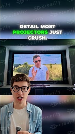 This 300” 4K Laser Projector Feels Like a Real Cinema! 🎥🔥