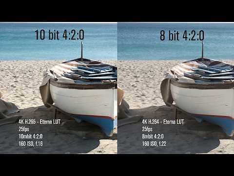 fram[e]s - Fujifilm X-T3 - 4k 10 bit 4:2:0 vs 8 bit 4:2:0 // Graded footage