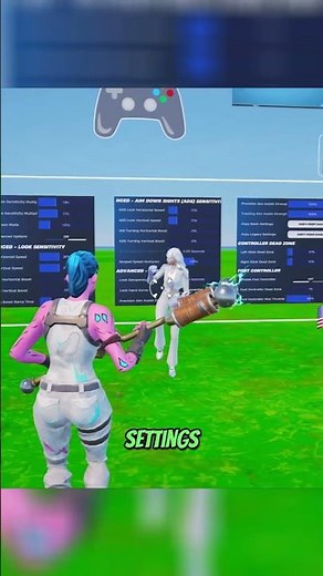 BEST SETTINGS = ZEN AIM 🤫🎮 (Fortnite PS5)