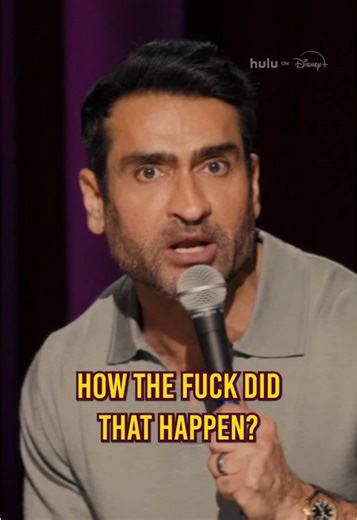 A WORD (two words) FOR MY HATERS. Watch #NightThoughts on @hulu #kumail #comedyclips #hatersgonaahate #hularious