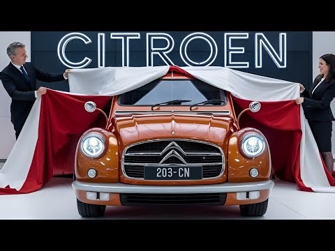 New 2025 Citroën 2CV FINALLY Launched – The LEGEND is Back!”