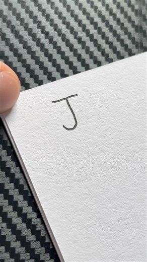 How to sign the letter J?❤️