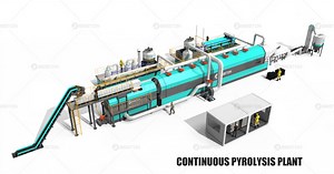 Continuous Pyrolysis Plant | High Oil Production Rate