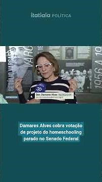 Damares Alves demands a vote on the Homeschooling bill stalled in the Federal Senate.