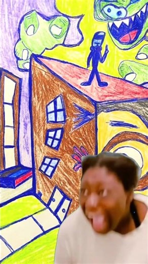 Year in review… with doodles. #2025shorts #weirdart #postmalone #willferrell #curbyourenthusiasm