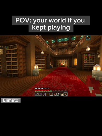 267K views · 8.1K reactions | POV: your world if you kept playing #minecraft Credit : Elimato | Jat Ismail | Facebook
