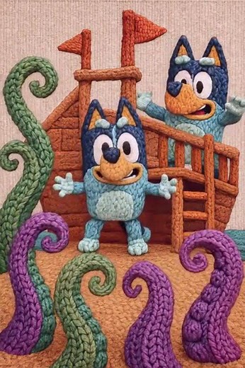 Bluey & Bingo’s Pirate Playground Adventure! 🏴‍☠️⚓