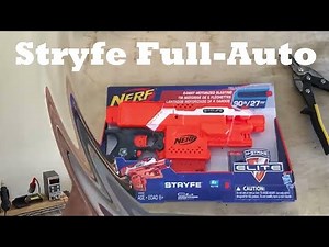 Full Auto Nerf Stryfe Mod