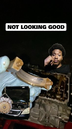 pulled motor and removed oil pan #mechanic #honda #carguy