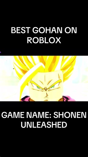 BEST GOHAN IN ROBLOX #shonenunleashed #sutok #aba #robloxfyp #dbz | shonen unleashed