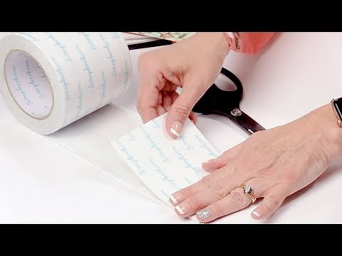 How to Use 2 Inch and 4 Inch Double Sided Adhesive Rolls | Scrapbook.com Exclusive
