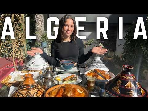VANLIFE ALGERIA 🇩🇿 Traditional Food, Local Markets & Our Last Day!