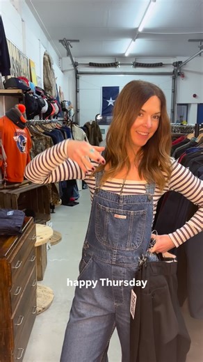 Thrift Cornwall on Instagram: "Sorry…it’s another talking reel from me today! 🥱 Dickies pants chat!!! Let’s talk sizes… These are technically men’s…but I LOVE them!!! So girls…come and try!! 🤗🤗🤗 As always don’t just shop your size…Dixie’s come up small so you will generally want to size up….! Open 10-4 Come and say hi! 👋 #thriftcornwall #shopsecondhand #cornishbusiness"