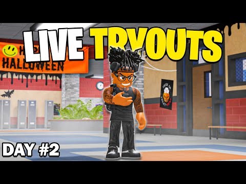 CLAN TRYOUTS LIVE With Viewers In Roblox Fight in A School