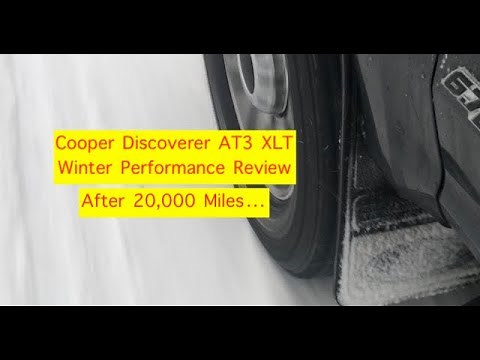 Cooper Discoverer AT3 XLT Tires In Snow #WinterPerformance #Snow #Ice #Review