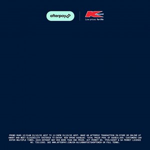 Spend $100 at Kmart and checkout with Afterpay for your chance to win a share of $10,000! Shop online and instore to enter | Afterpay