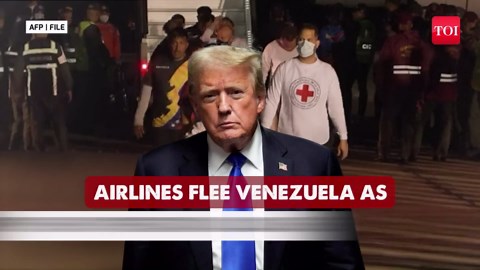 Venezuela CUT OFF, U.S. Forces Surround Maduro; Global Airlines Halt Flights Ahead Of U.S. Attack