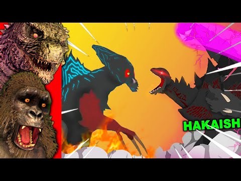 Hakaishin Godzilla's TOUGHEST BATTLE!!!!