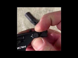 Staccato optic mounting